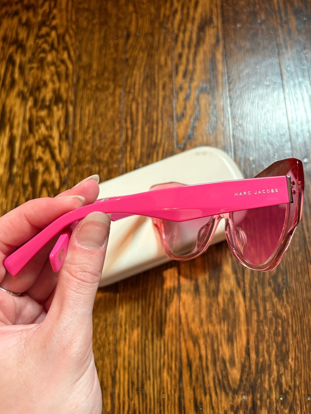 Marc Jacobs Pink Sunglasses - Picture 6 of 10